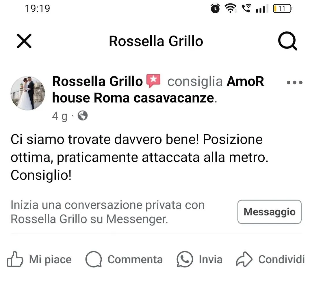 Apartment Amor House Rome