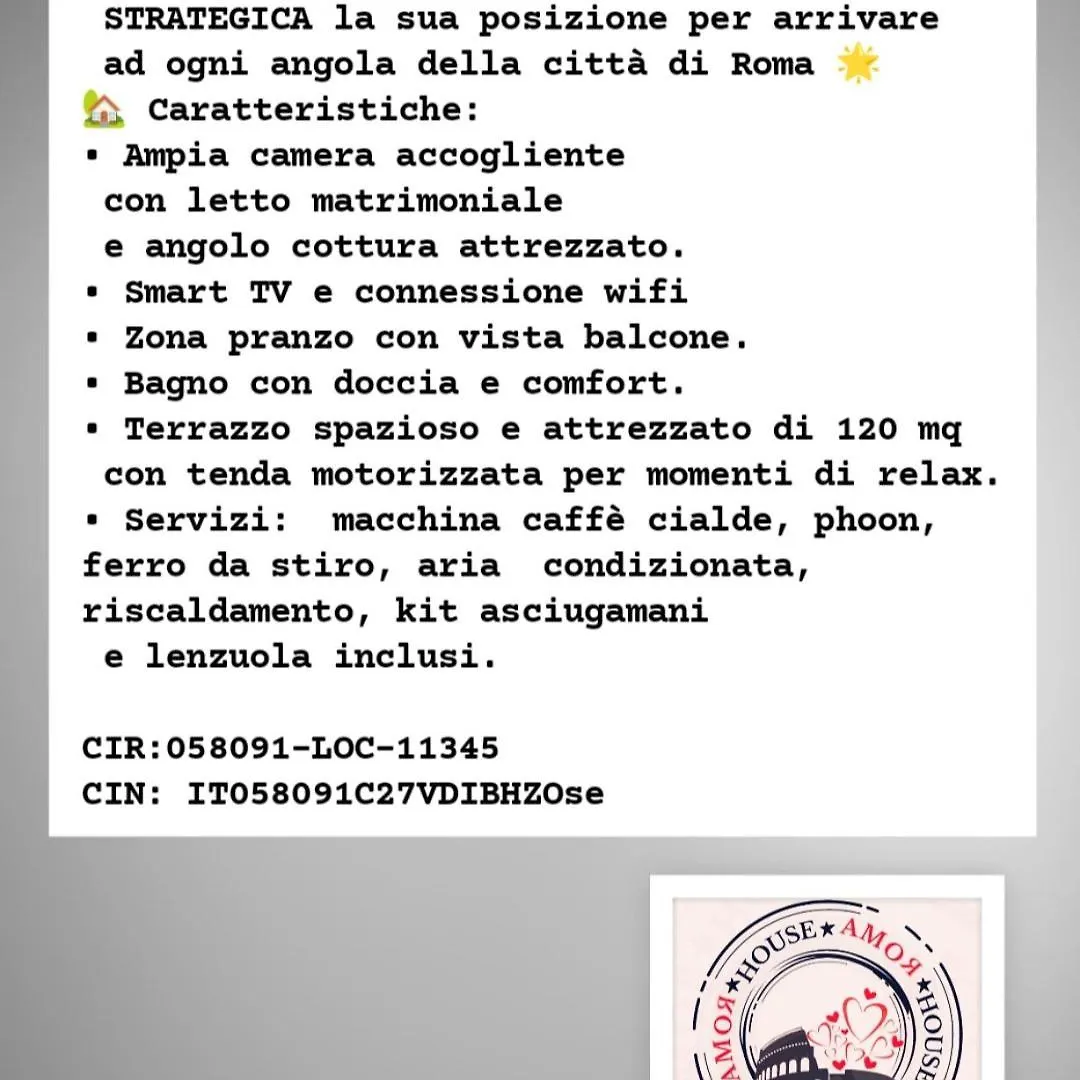 Amor House Rome Apartment